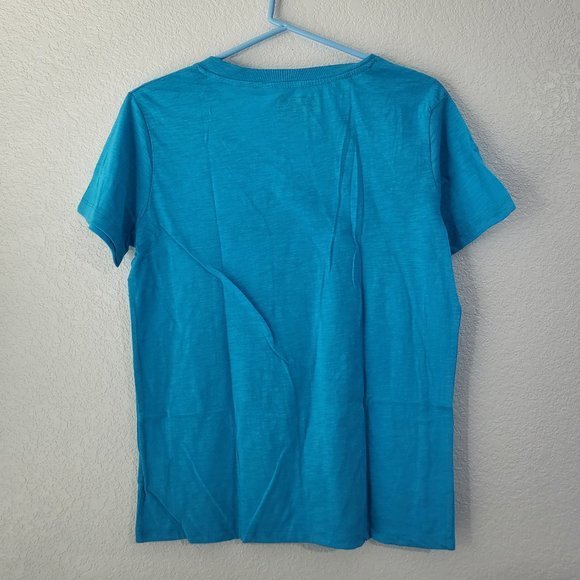 Women's Juniors Star Wars The Droid You're Looking V-neck T-shirt‎ in Turquoise - Picture 5 of 5